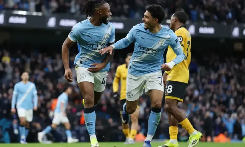 بالفيديو مانشستر سيتي ضد وولفرهامبتون بأقدام أفريقية الستي يحقق انتصار مهم 1 مانشستر سيتي ضد وولفرهامبتون