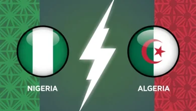 مباراة الجزائر ضد نيجيريا