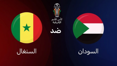 مباراة السنغال ضد السودان