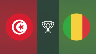 مباراة مالي ضد تونس