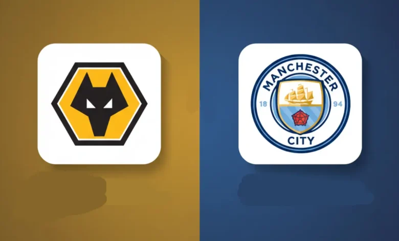 مباراة مانشستر سيتي ضد ولفرهامبتون