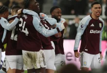 شاهد فيديو نيوكاسل ضد أستون فيلا: بثنائية نظيفة الفلا يقتحم حصن جيمس بارك 5 نيوكاسل ضد أستون فيلا