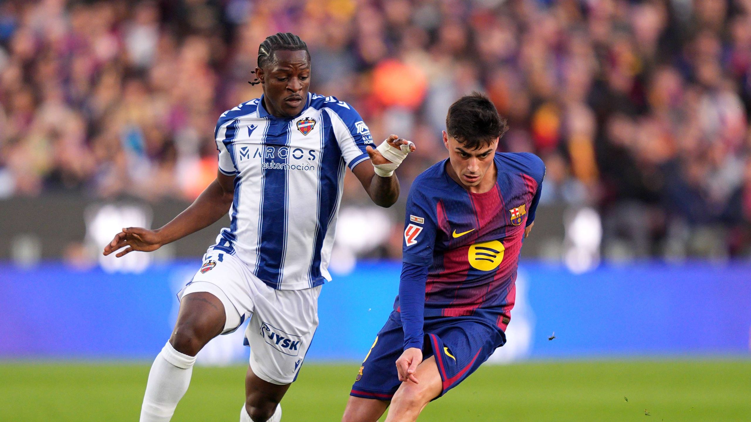 عودة بيدري للملاعب تشعل الكامب نو وتعيد برشلونة للصدارة