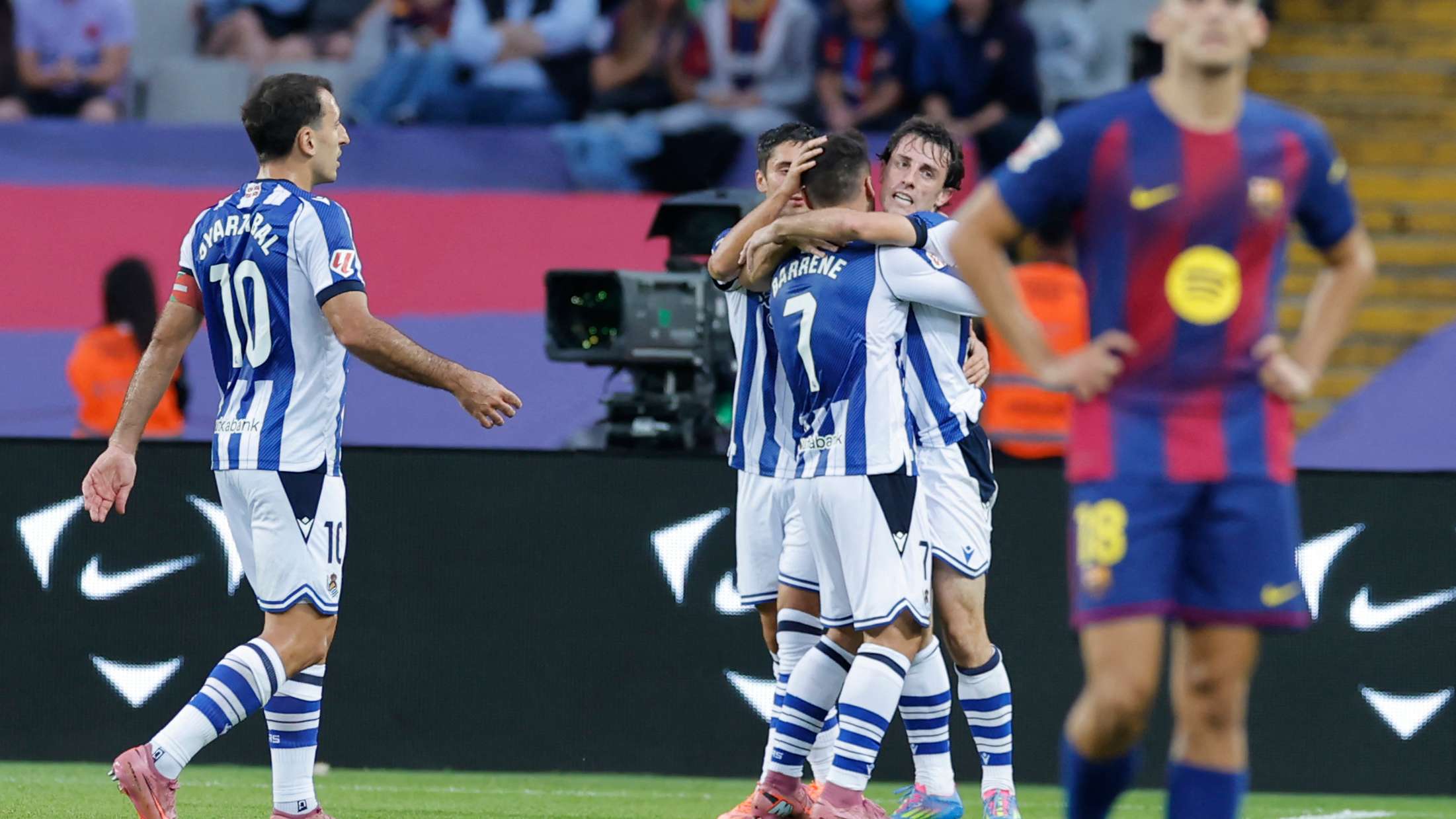 إصابة ألفارو أودريوزولا بالصليبي تنهي موسمه مع ريال سوسيداد