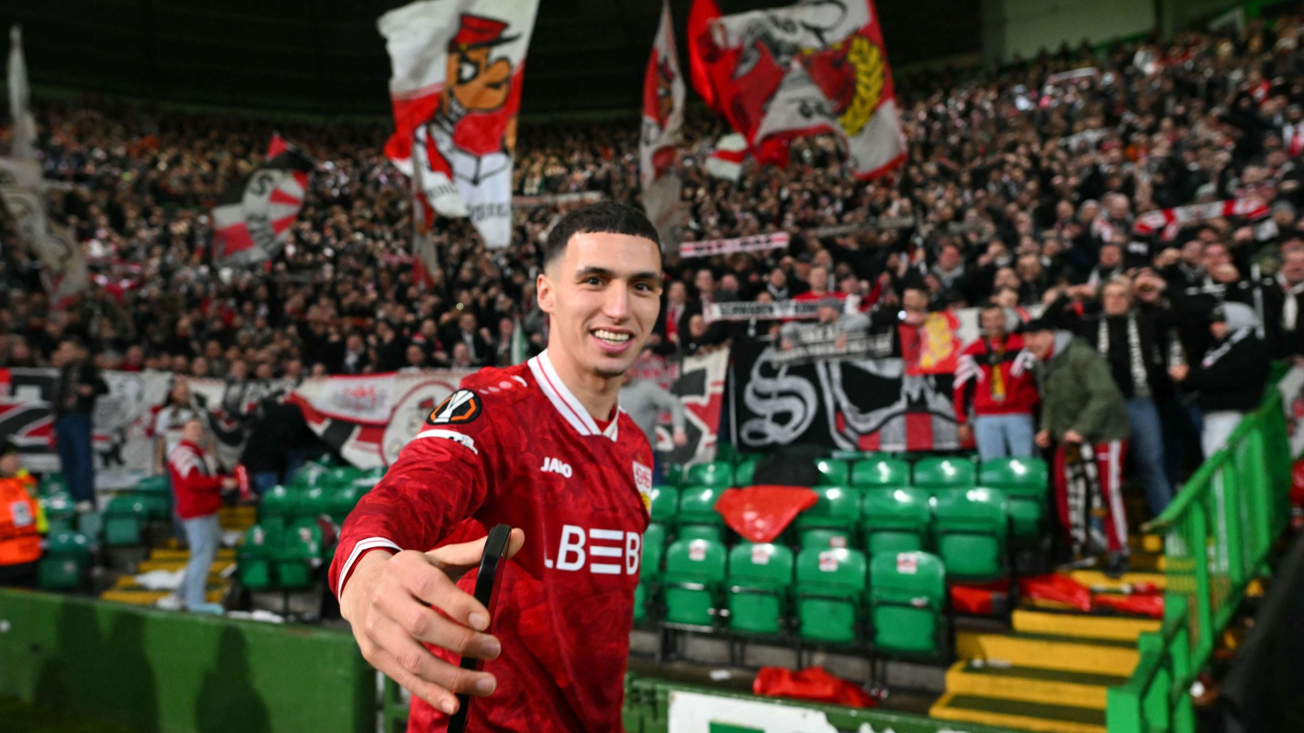 بلال الخنوس يبدع ويقود شتوتجارت لاكتساح سلتيك في الدوري الأوروبي