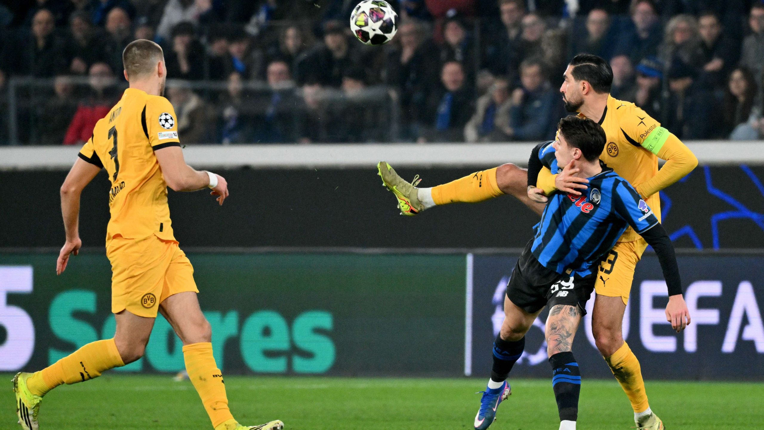 ريمونتادا أتالانتا التاريخية تطيح بدورتموند وبن سبعيني من دوري الأبطال