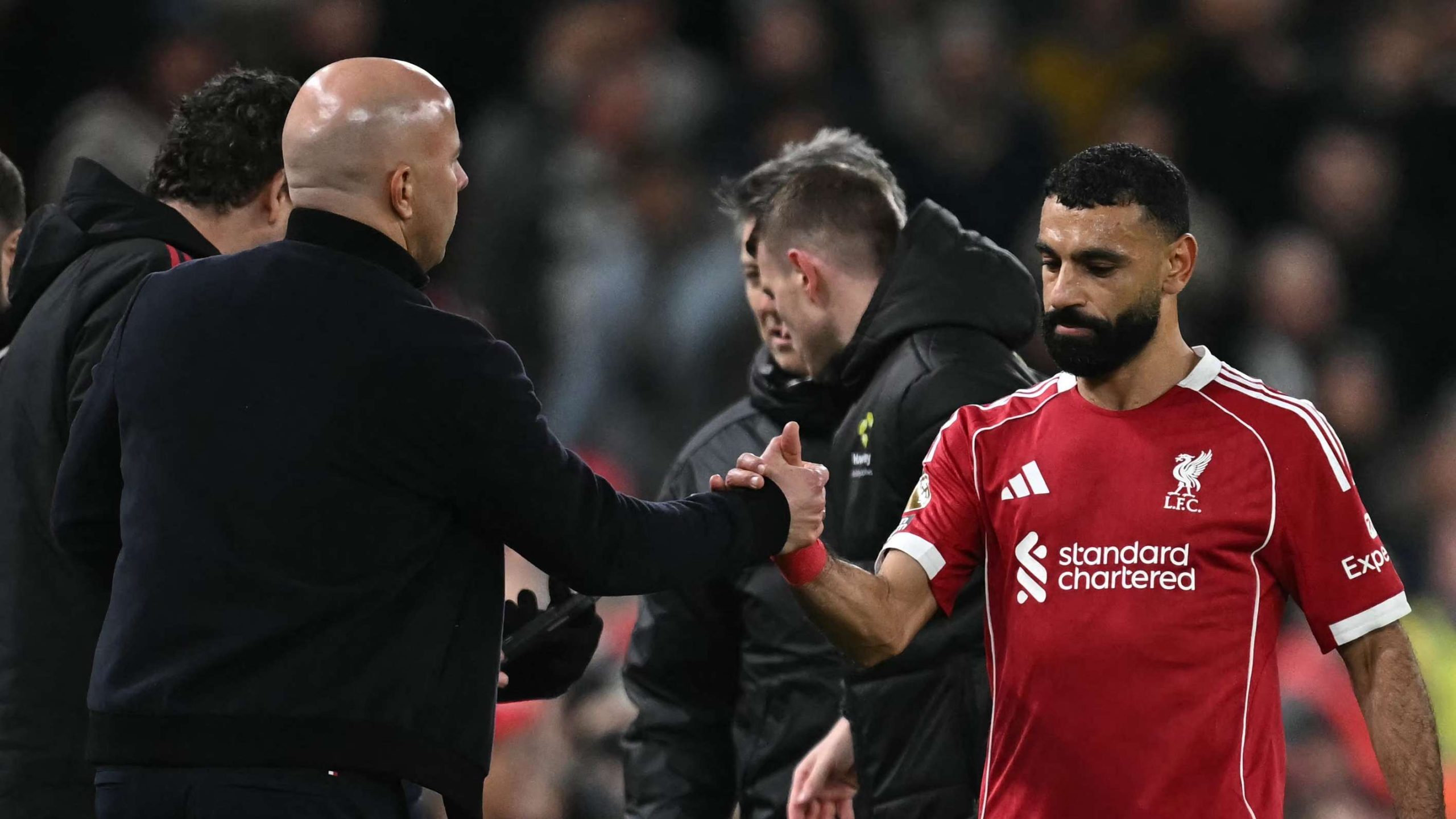أزمة محمد صلاح التهديفية.. سلوت يكسر صمته ويفجر مفاجأة!