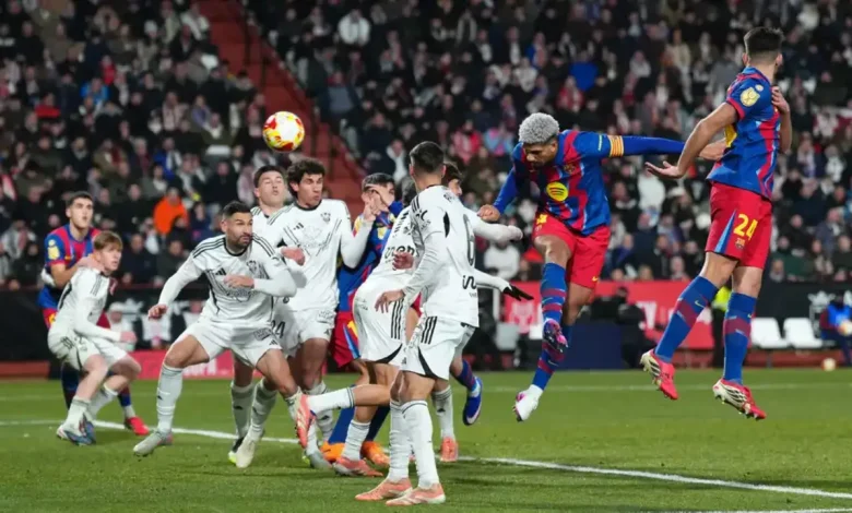 ألباسيتي ضد برشلونة