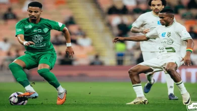 الأهلي ضد الحزم