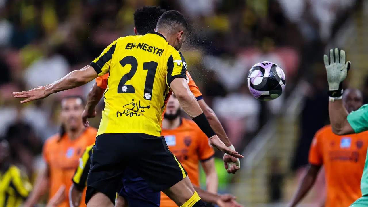 بالفيديو الاتحاد ضد الفيحاء: ثنائية النصيري وكادش تنقذان الاتحاد