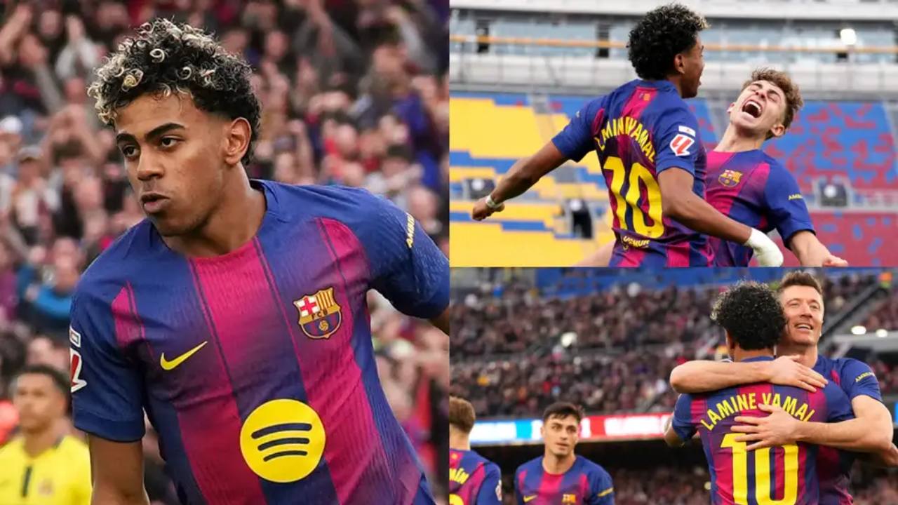 فيديو برشلونة ضد فياريال: هاتريك يامال يشعل الكامب نو ويعزز الصداراة