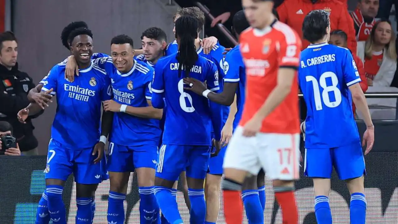 فيديو بنفيكا ضد ريال مدريد: فينيسيوس يقهر بنفيكا وطرد مورينيو