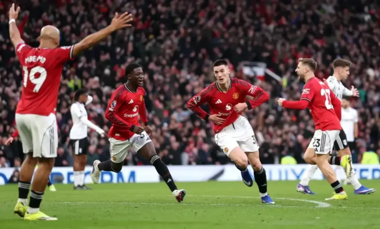 مانشستر يونايتد ضد فولهام