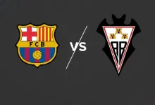 مباراة ألباسيتي ضد برشلونة