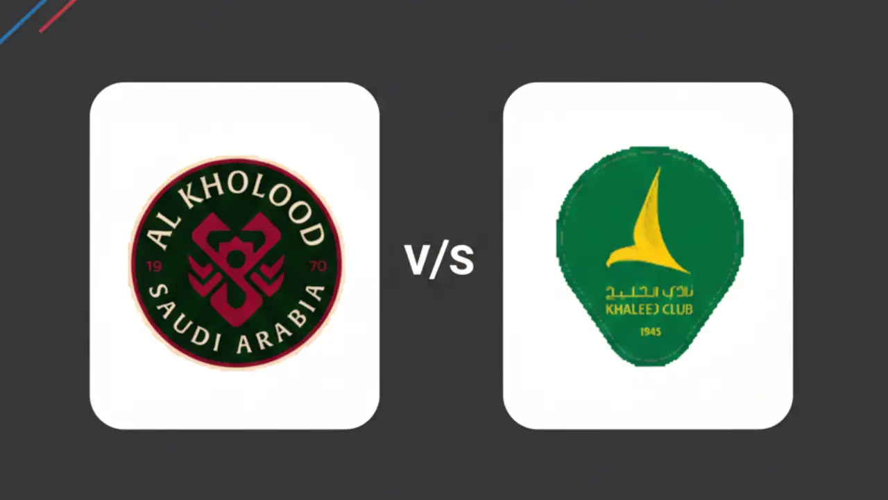 موعد مباراة الخليج ضد الخلود: التشكيل والمعلق, البث المباشر والقنوات