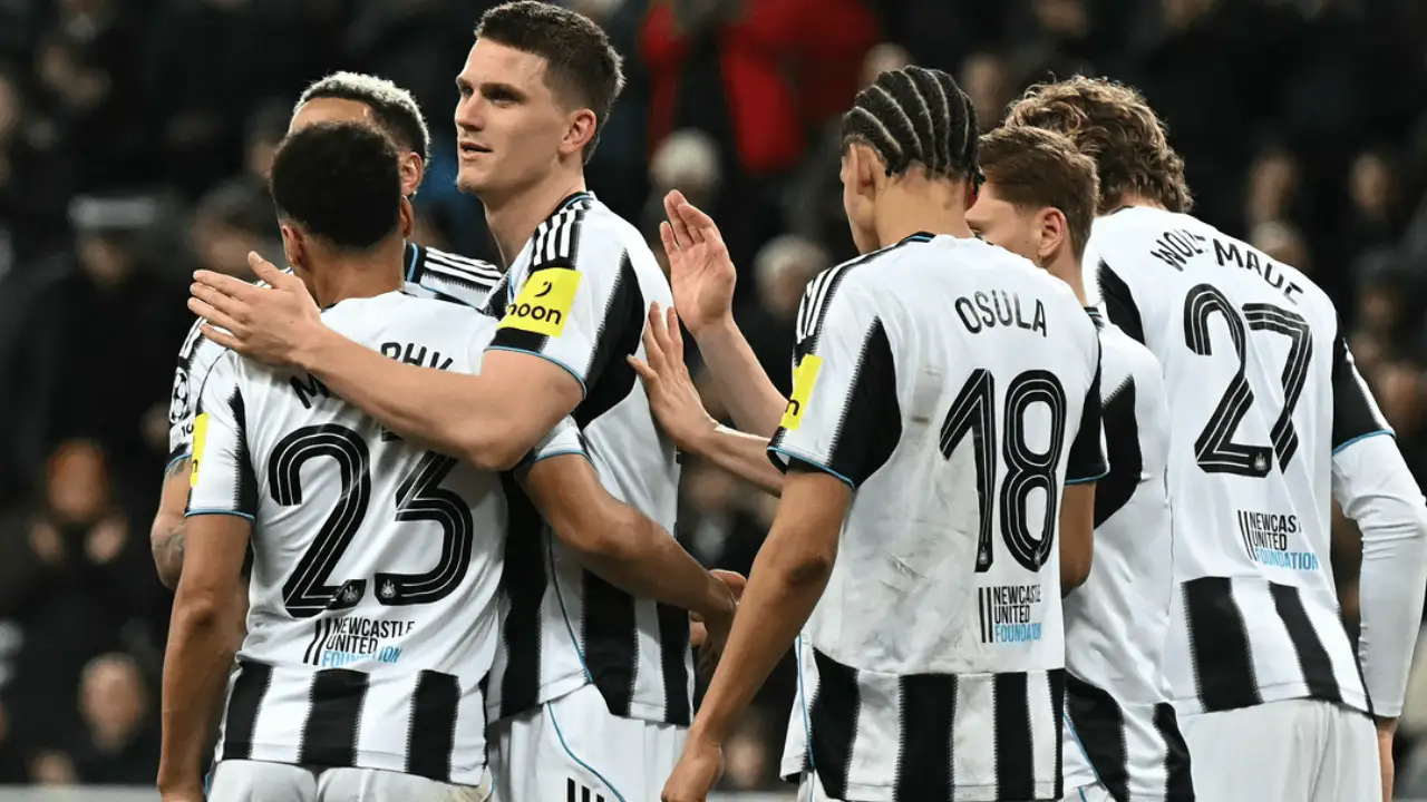 ملخص مباراة نيوكاسيل ضد كاراباخ: نيوكاسيل ويؤكد تفوقه ويطير إلى ثمن نهائي