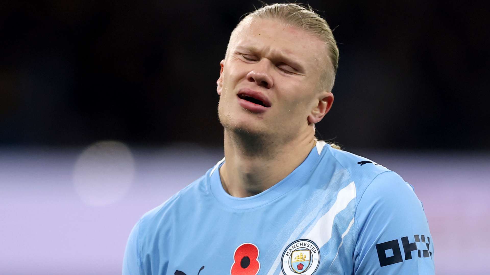 إصابة إيرلينج هالاند تثير القلق في مانشستر سيتي قبل لقاء ريال مدريد