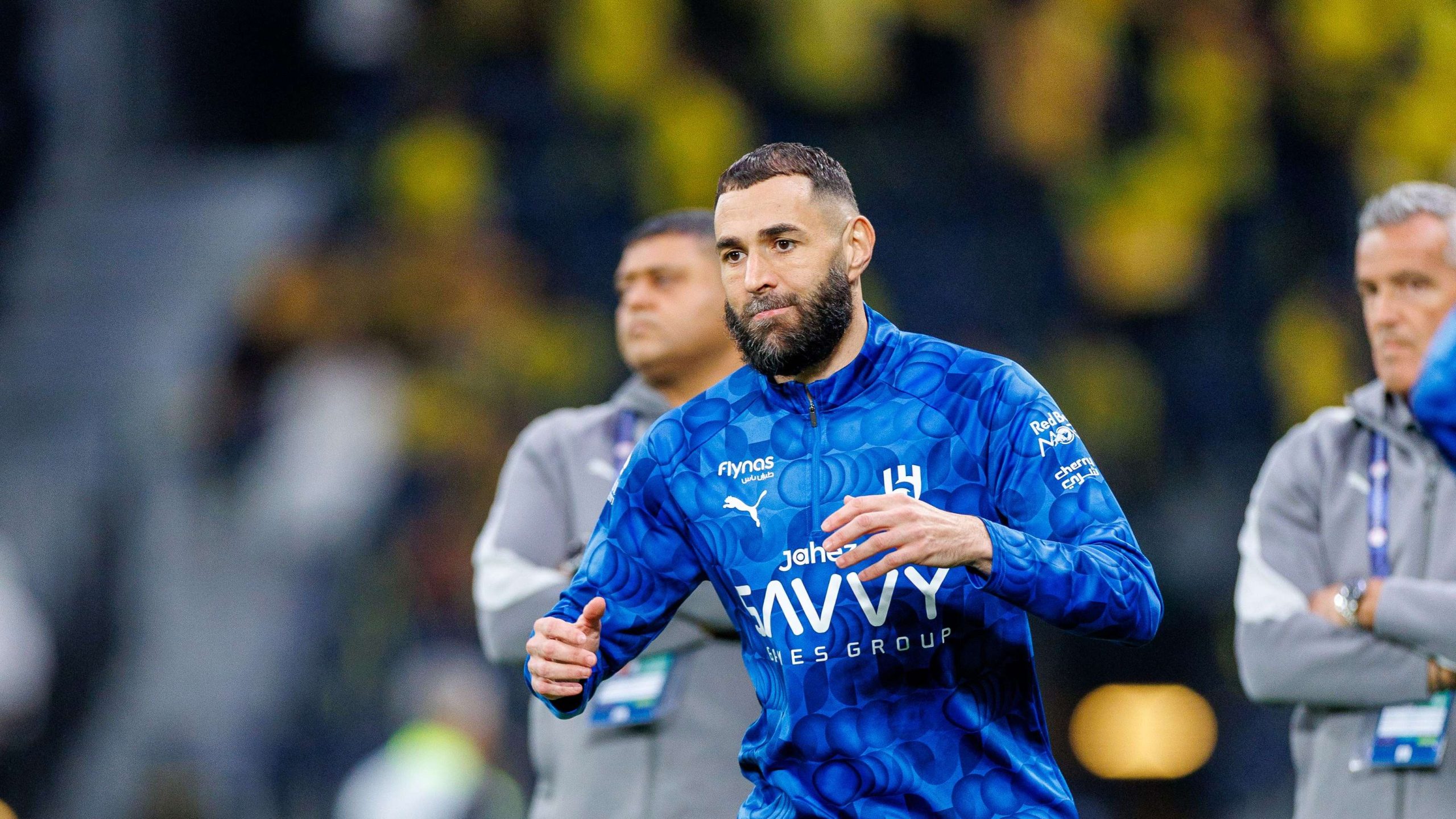 جاهزية كريم بنزيما تثير الحماس في تدريبات الهلال قبل موقعة النجمة