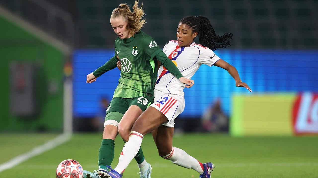 ملخص وأهداف مباراة فولفسبورغ ضد ليون 1-0 في دوري أبطال أوروبا للسيدات