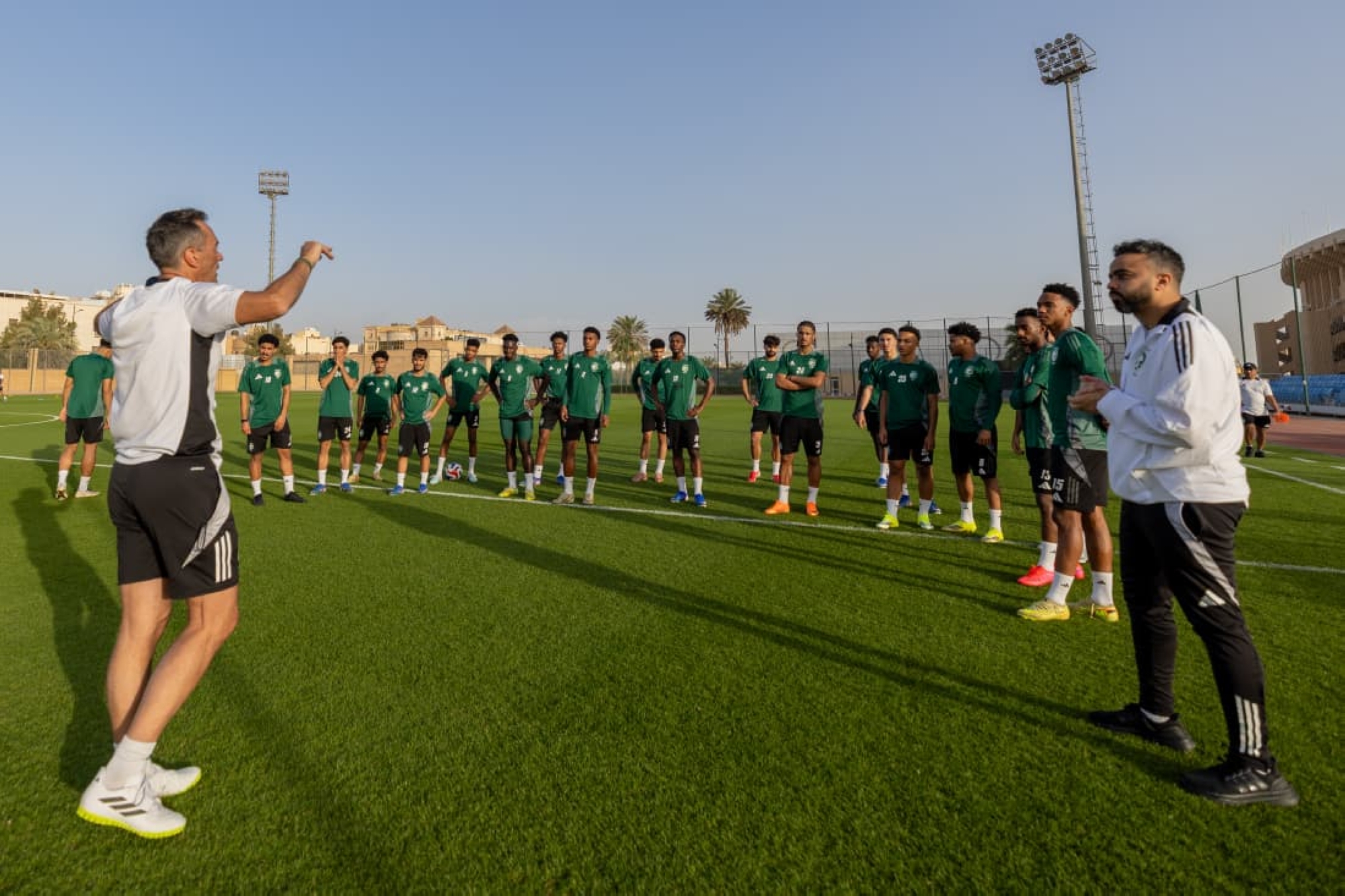 الشباب الواعد: انطلاق معسكر المنتخب السعودي تحت 21 الإعدادي بالرياض