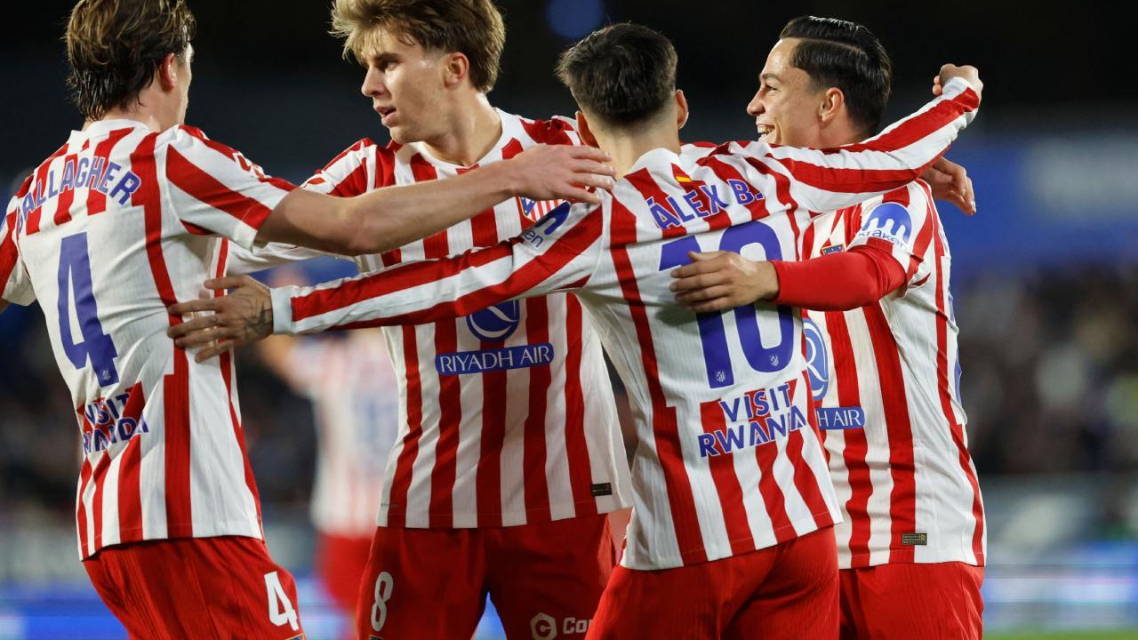 بالفيديو أتلتيكو مدريد ضد خيتافي: صاروخية مولينا تحسم الديربي المصغر