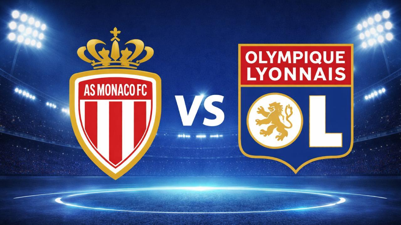 أولمبيك ليون ضد موناكو: الموعد، التشكيل، والقنوات والبث المباشر