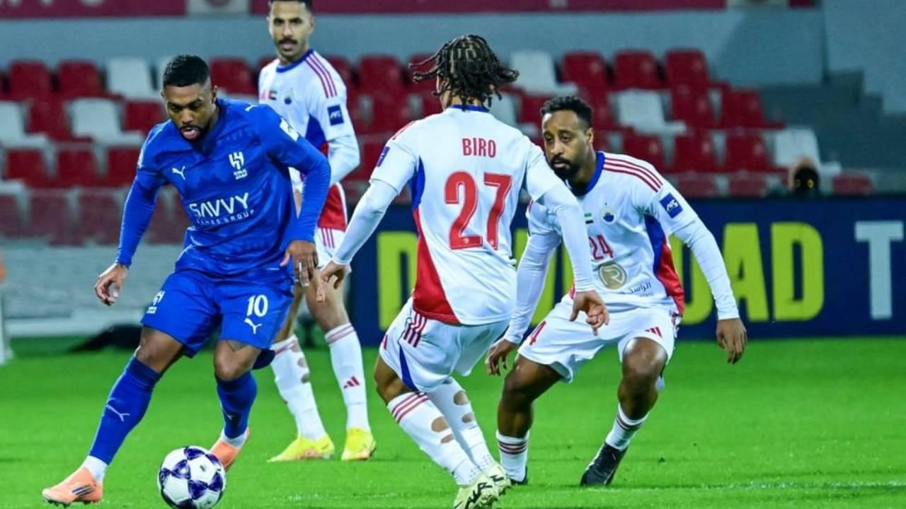 تحديث الشارقة ضد الهلال بالأرقام والتحليل كيف أسقط الهلال الشارقة