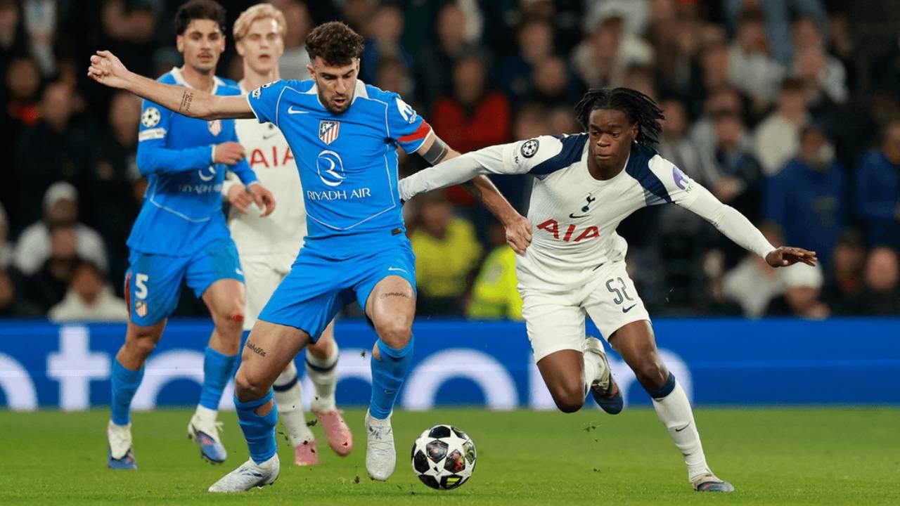 فيديو توتنهام ضد أتلتيكو مدريد: أتلتيكو رغم الخسارة تأهل وحجز موعد مع برشلونة في ربع نهائي