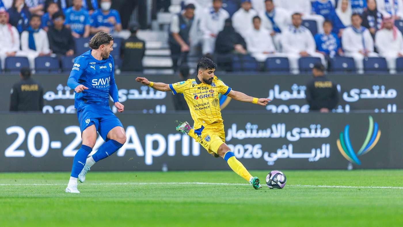 ملخص وأهداف مباراة الهلال ضد التعاون وتعثر الزعيم في فخ السكري بالجولة 27 من دوري روشن