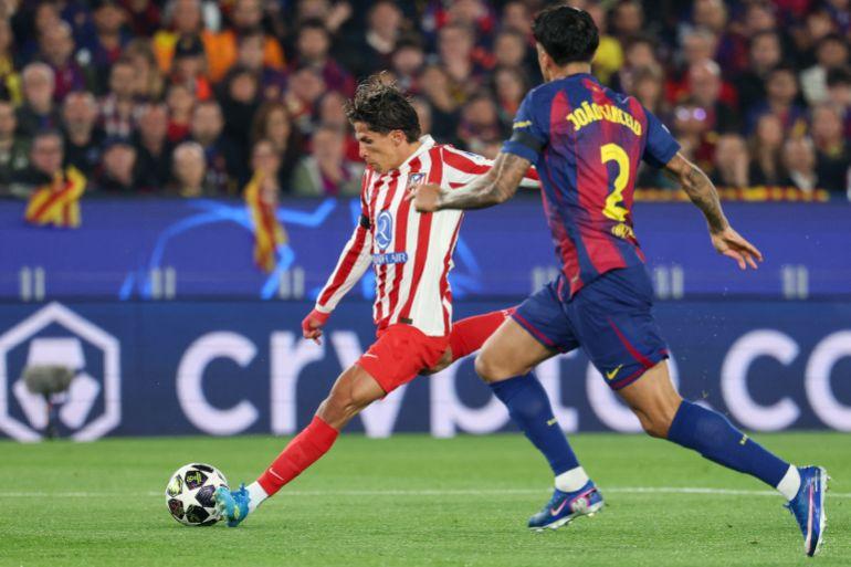 ملخص وأهداف مباراة برشلونة ضد أتلتيكو مدريد ربع نهائي دوري أبطال أوروبا