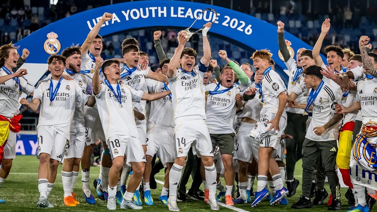 مشاهدة ملخص مباراة كلوب بروج ضد ريال مدريد وركلات الترجيح | نهائي دوري أبطال أوروبا للشباب