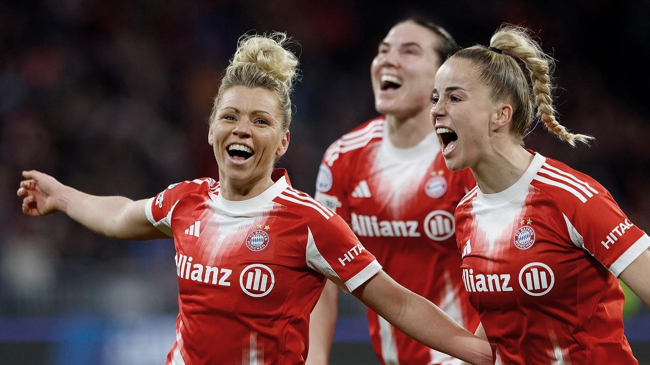 ملخص وأهداف مباراة بايرن ميونيخ ضد مانشستر يونايتد إياب ربع نهائي دوري أبطال أوروبا للسيدات