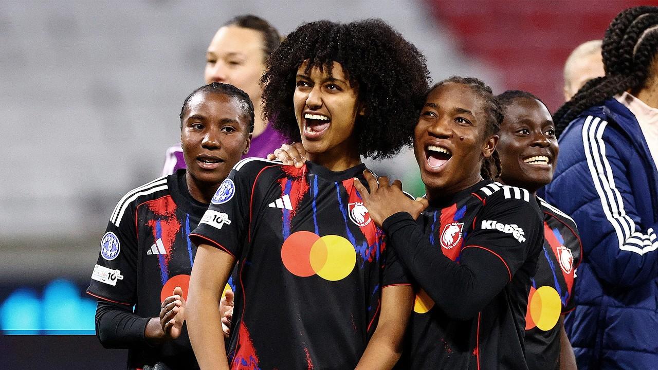 ملخص وأهداف مباراة ليون ضد فولفسبورغ وجنون إياب ربع نهائي دوري أبطال أوروبا للسيدات