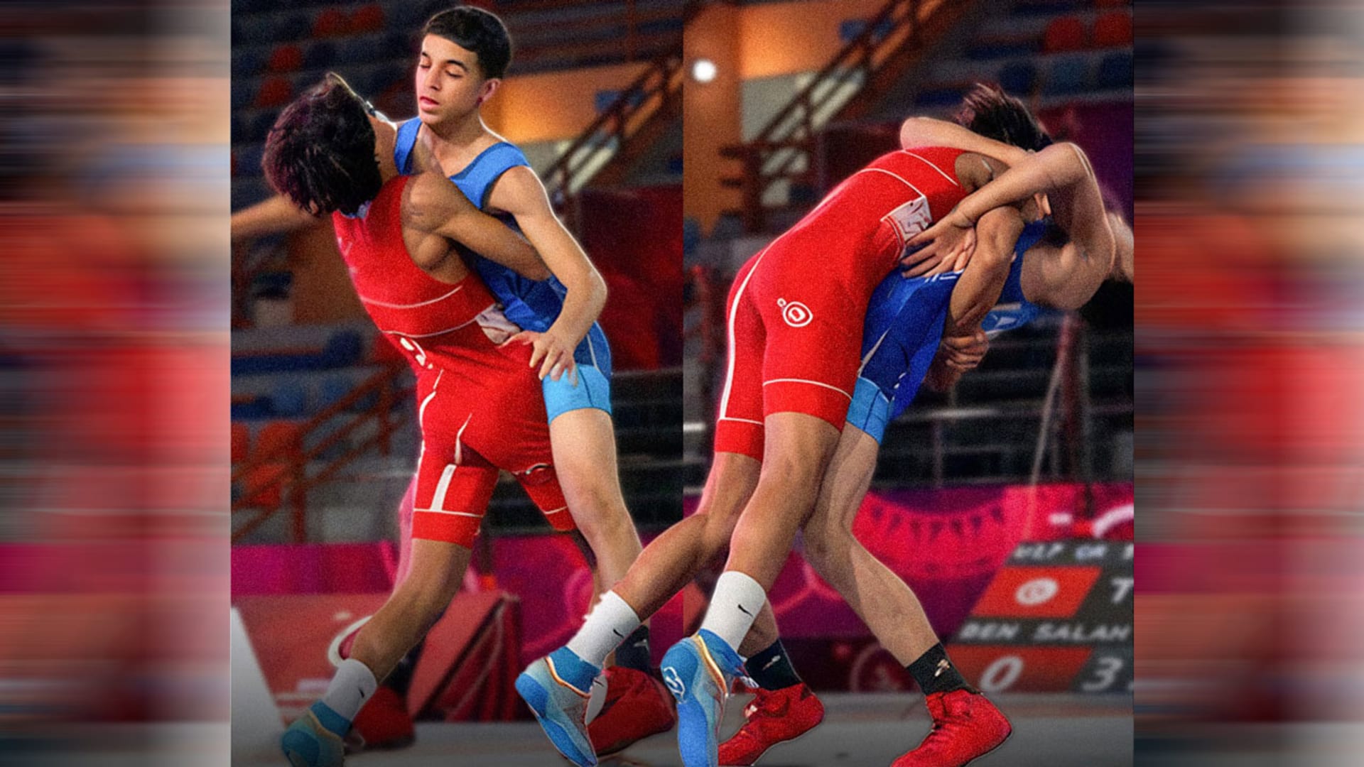 بالفيديو: لحظة هجوم المصارع عبدالله حسونة المباغت التي أدهشت الملايين وأشعلت منصات التواصل