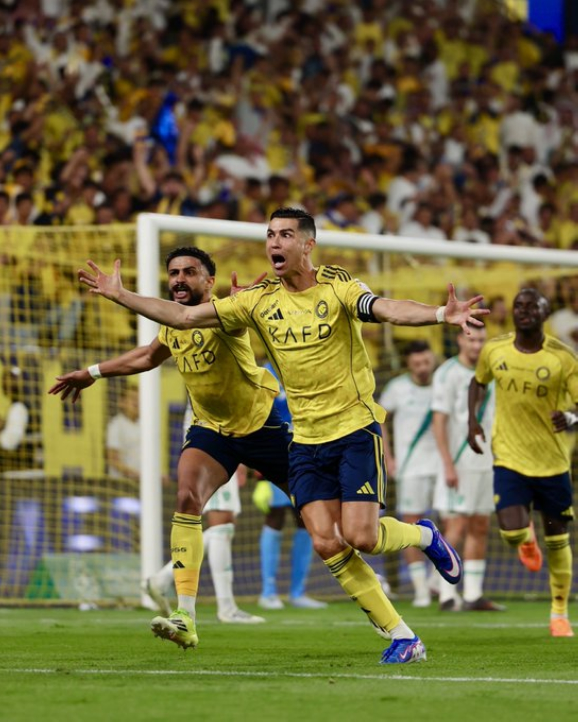 صرخة الانتصار: تصريح رونالدو بعد فوز النصر على الأهلي يهز دوري روشن ويؤكد الصدارة