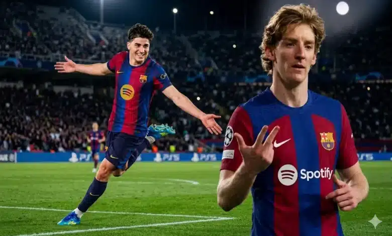تشكيل برشلونة الجديد:كيف يخطط هانز فليك لإعادة صياغة هجوم برشلونة بدمج جوردون وألفاريز؟