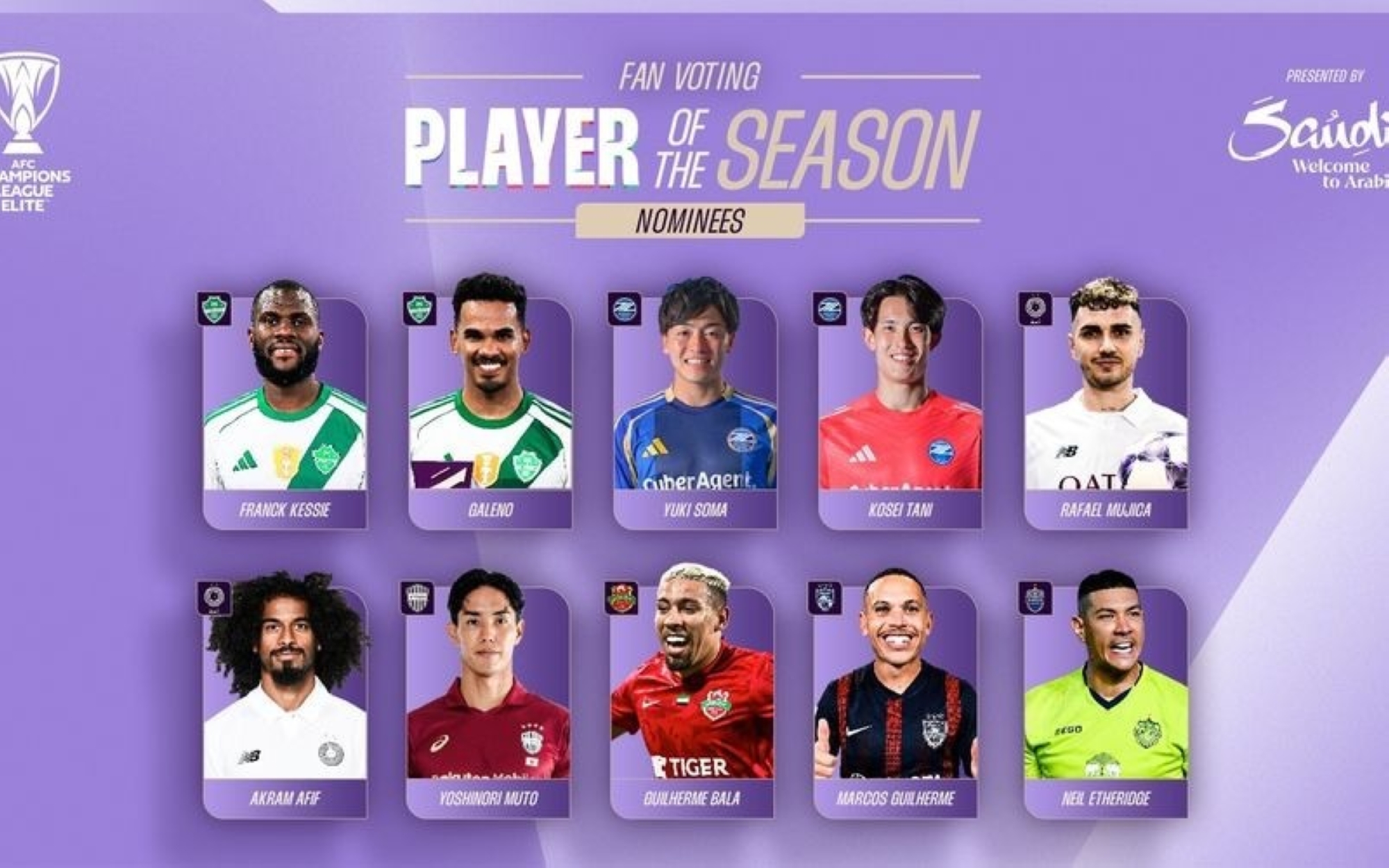 استفتاء أفضل لاعب دوري أبطال آسيا للنخبة 2026: من يستحق اللقب الأغلى؟ صوتك يحدد الفائز!