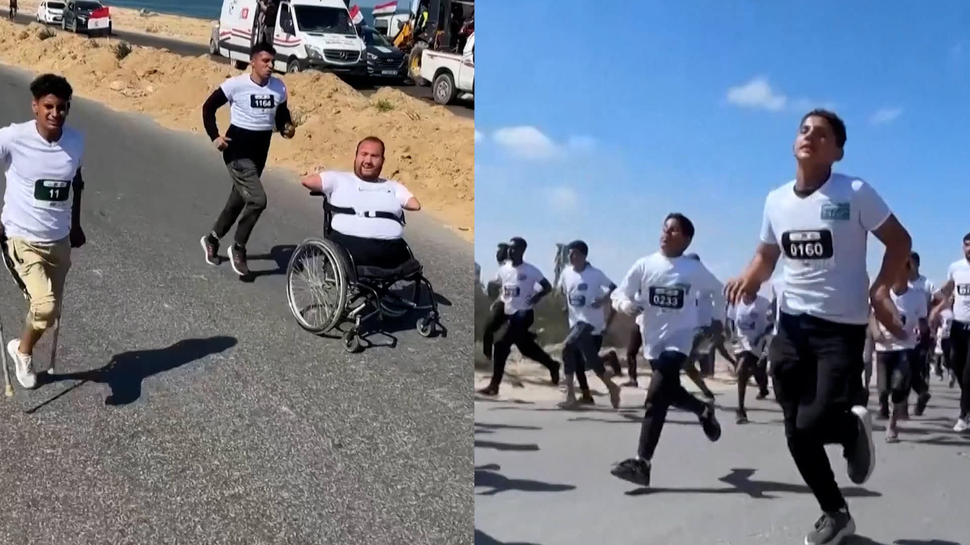 إصرار من رحم المعاناة: ماراثون غزة للمبتورين يضيء شعلة الأمل
