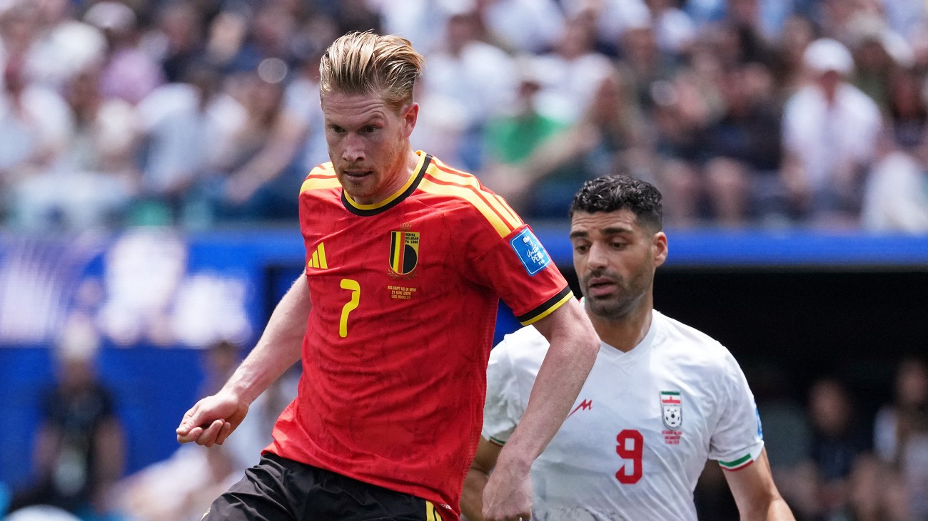 نتيجة مباراة بلجيكا ضد إيران اليوم في كأس العالم 2026 والملخص والأحصائيات