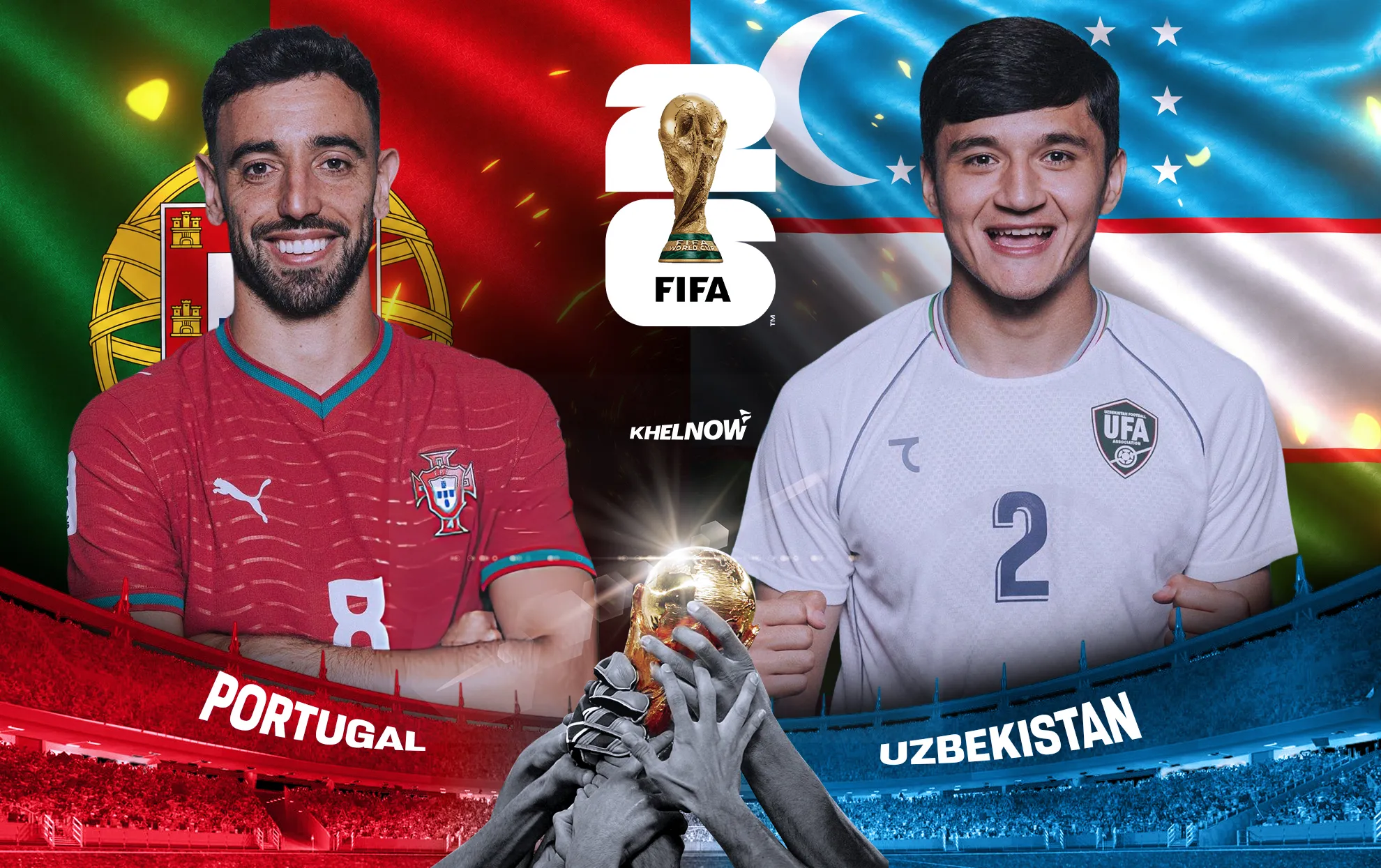 المعلق والتشكيل وموعد مباراة البرتغال ضد أوزبكستان والقنوات الناقلة في كأس العالم 2026