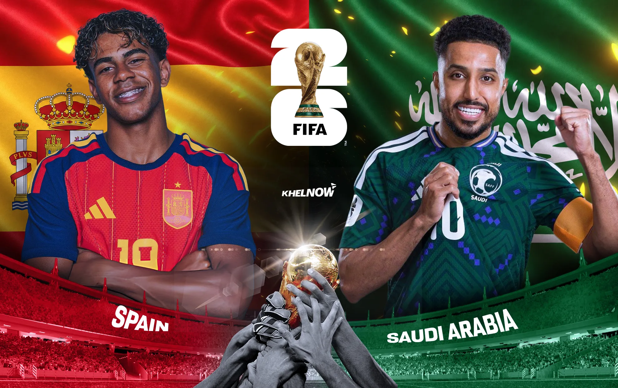موعد مباراة إسبانيا ضد السعودية والتشكيل المتوقع والقنوات الناقلة في كأس العالم 2026