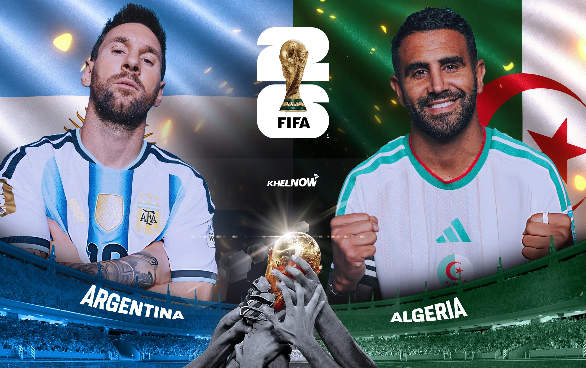 موعد مباراة الأرجنتين ضد الجزائر والتشكيل المتوقع والقنوات الناقلة في كأس العالم 2026