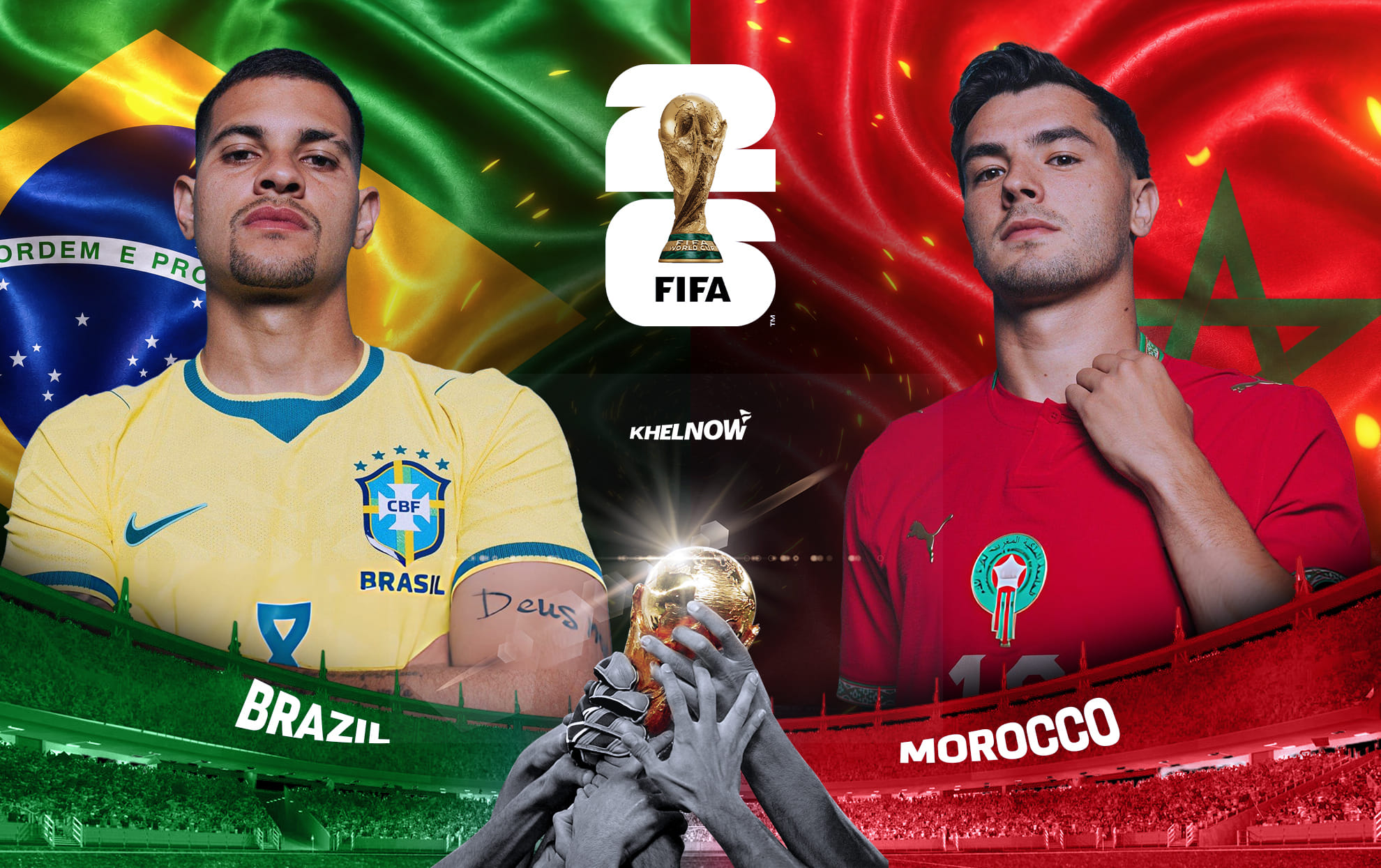 موعد مباراة البرازيل ضد المغرب في كأس العالم 2026 والقنوات الناقلة والتشكيل المتوقع