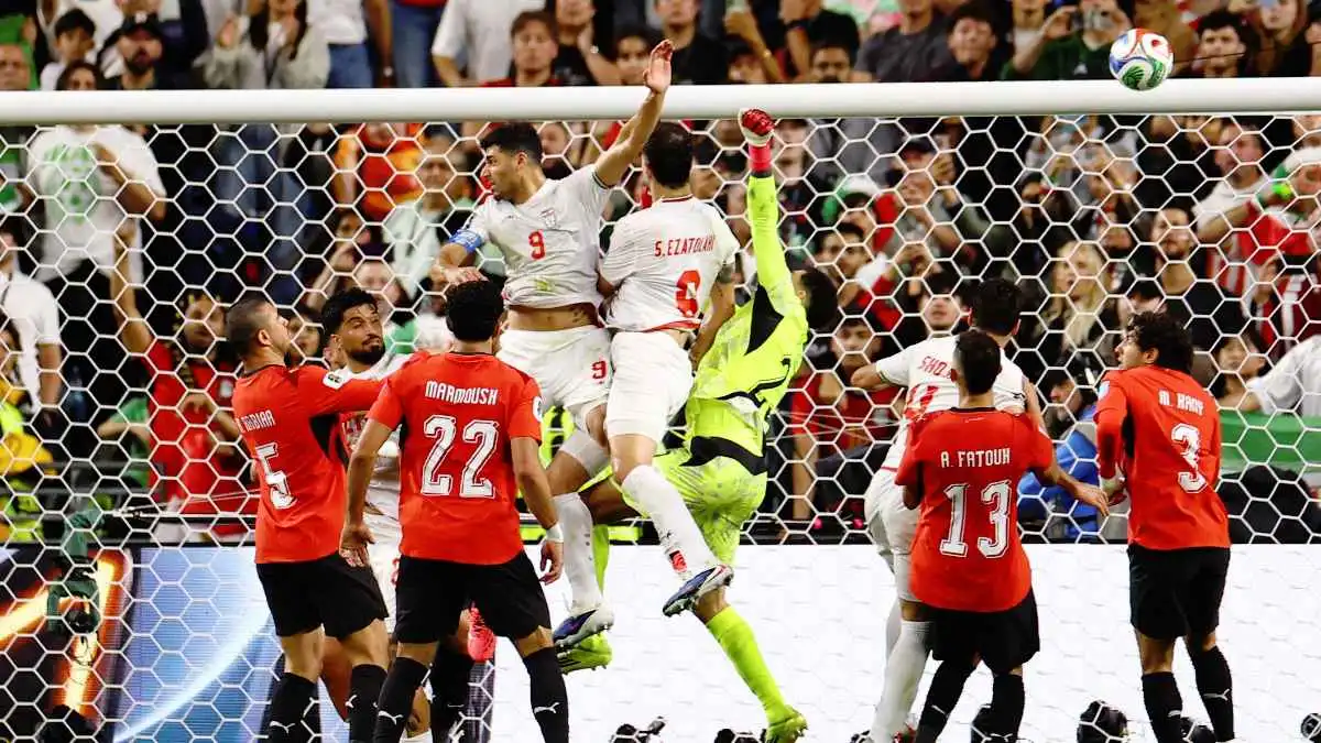 ملخص وأهداف مباراة مصر ضد إيران في كأس العالم 2026 والأحصائيات