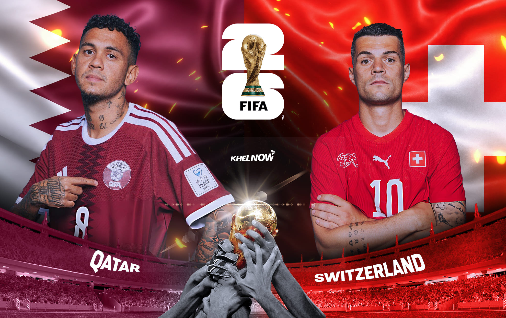 قطر ضد سويسرا كأس العالم 2026: موعد المباراة والقنوات والتشكيل المتوقع