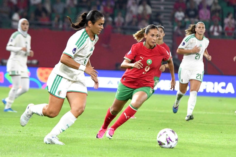 ملخص مباراة المغرب والجزائر للسيدات في كأس أفريقيا