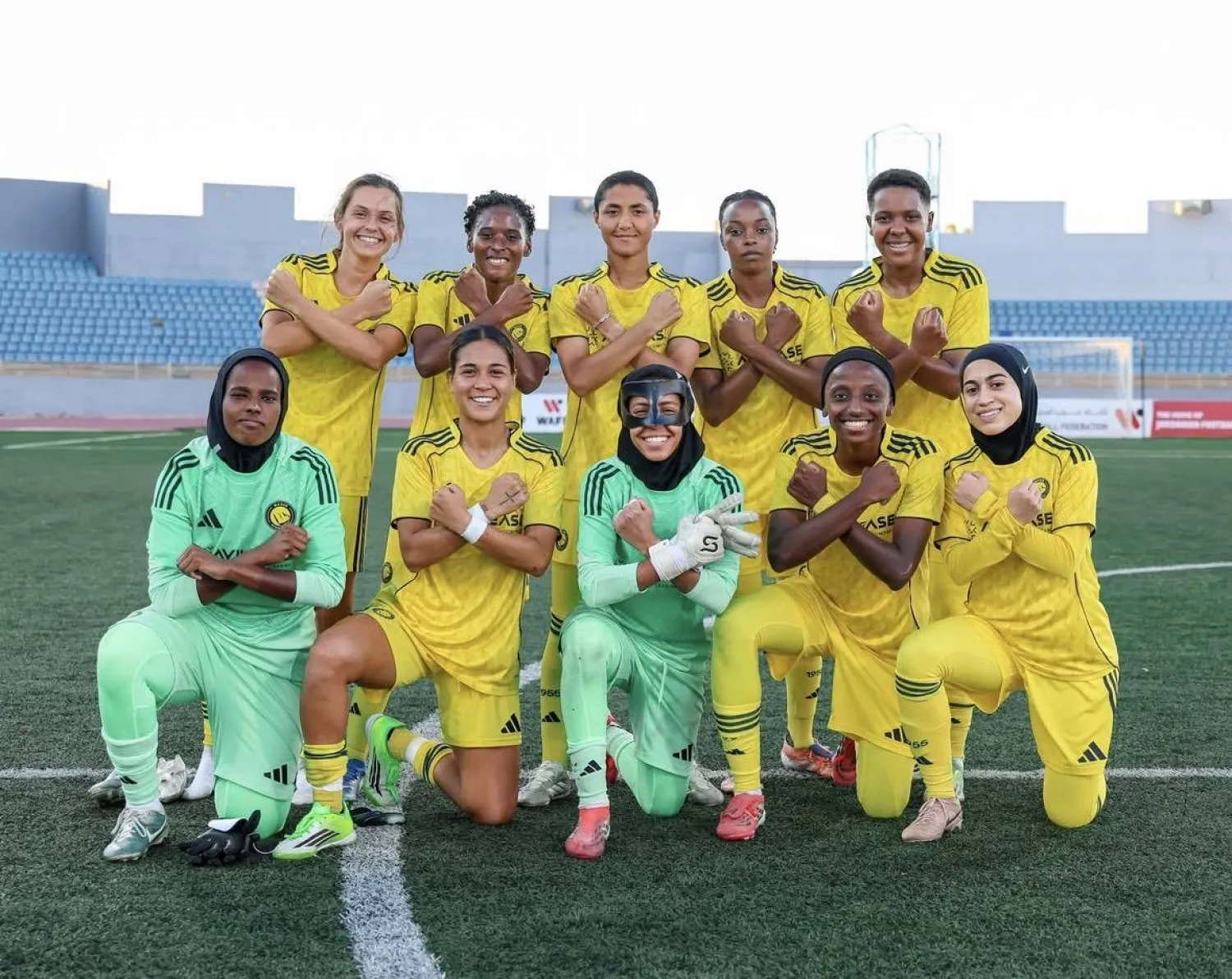 مباراة النصر والاتحاد الأردني للسيدات في نصف نهائي كأس غرب آسيا 2026