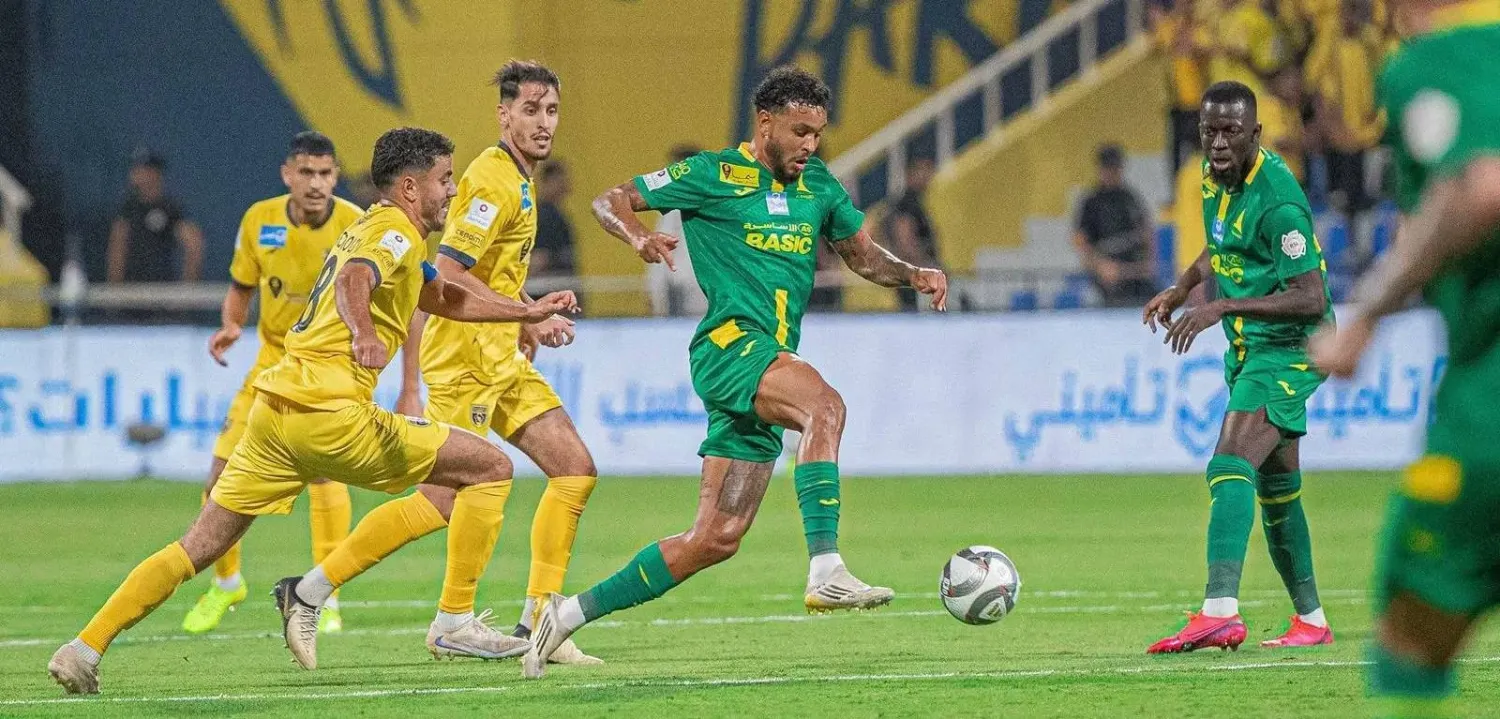 ملخص مباراة التعاون والخليج في الدوري السعودي وأبرز الإحصائيات