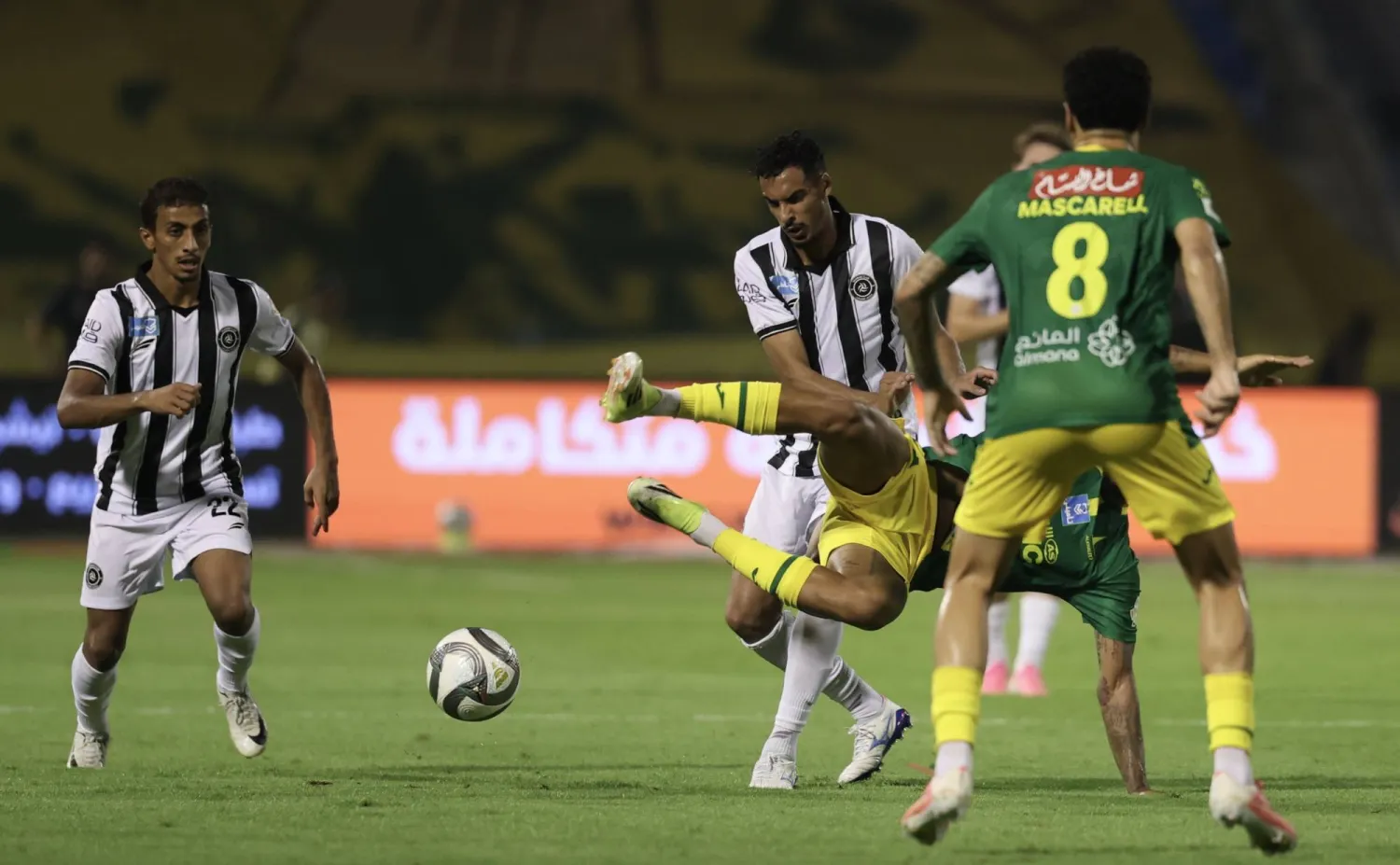 ملخص مباراة الخليج والشباب في الدوري السعودي وأبرز الإحصائيات