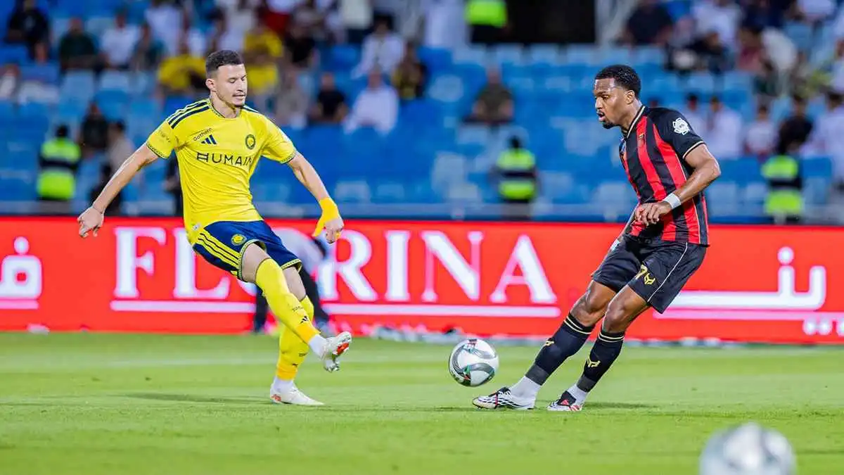 ملخص مباراة الرياض والنصر في الدوري السعودي وعودة رونالدو